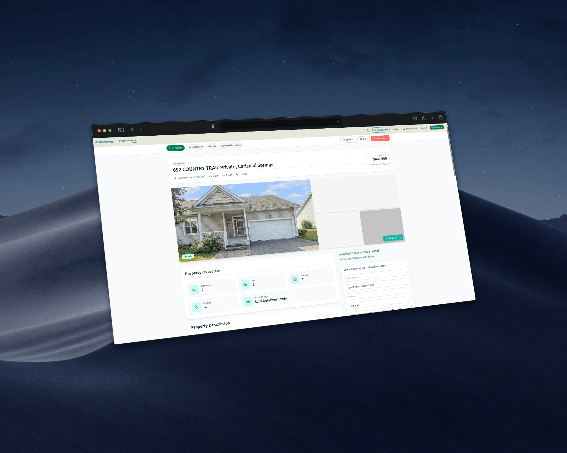 real-estate webApp